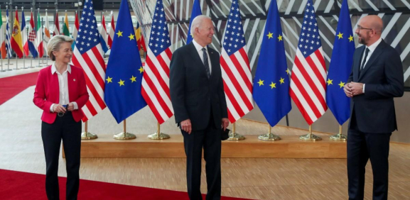 Biden renueva lazos transatlánticos así pone fin a la guerra comercial con la UE