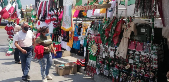  Covid-19 golpea las ventas de artículos conmemorativos a las fiestas patrias.