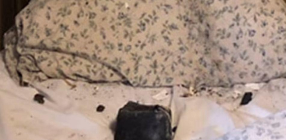 Meteorito cayó a centímetros de la cabeza de una mujer que dormía en su cama en Canadá