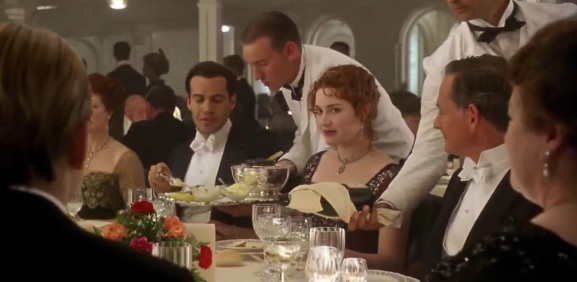 Este fue el menú de la última cena del Titanic