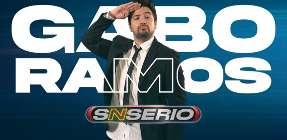 Gabo Ramos, el nuevo conductor de 'SNSerio'