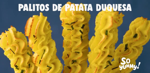 Palitos de Patata Duquesa