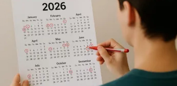 Calendario 2026: estos serán los puentes y festivos oficiales