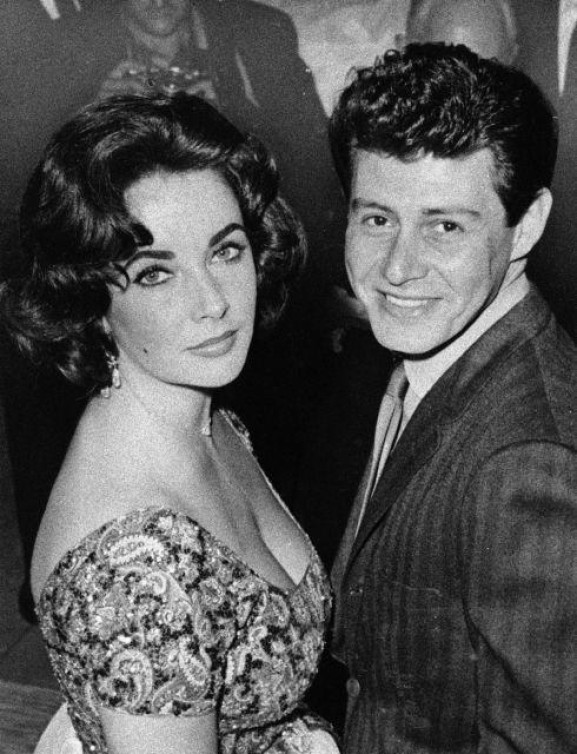 Elizabeth Taylor y Eddie Fisher 