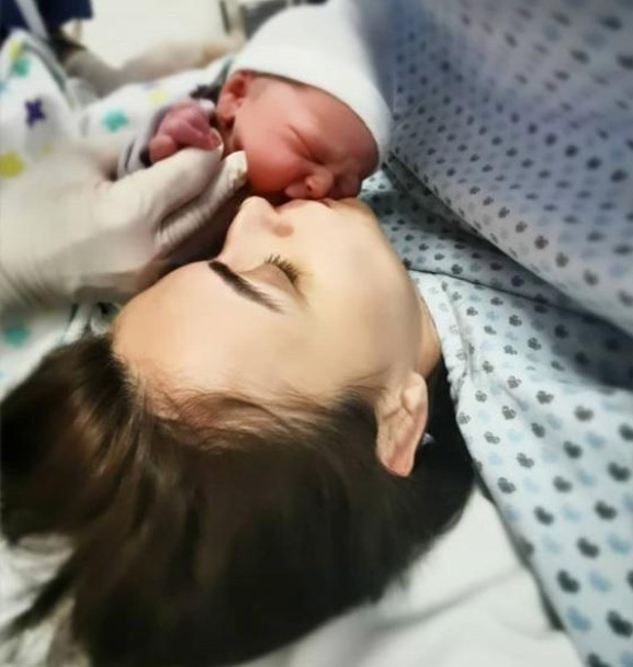 Arlett Fernández da a luz a su segunda hija Camila