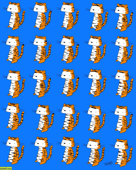 Reto Viral: Encuentra al tigre que no tiene par