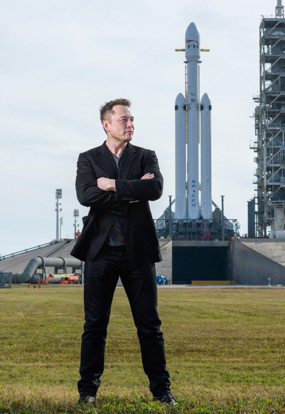 Elon Musk, fundador de la compañía espacial SpaceX
