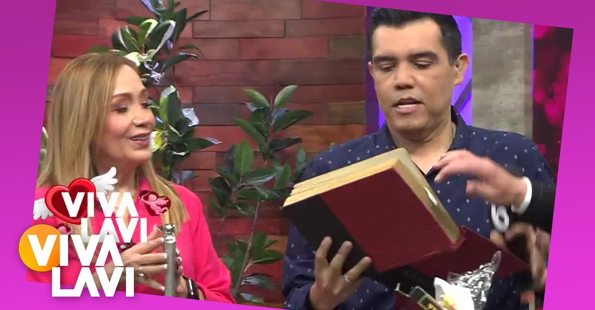 Ángel Castro le da peculiar regalo a Gina Pastor